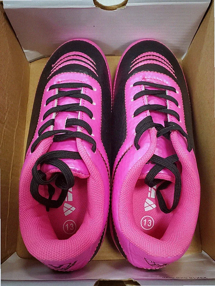 Vizari Infinity Firm Ground Soccer Cleats Pink Youth Unisex Size 13US (F9B-2493)
