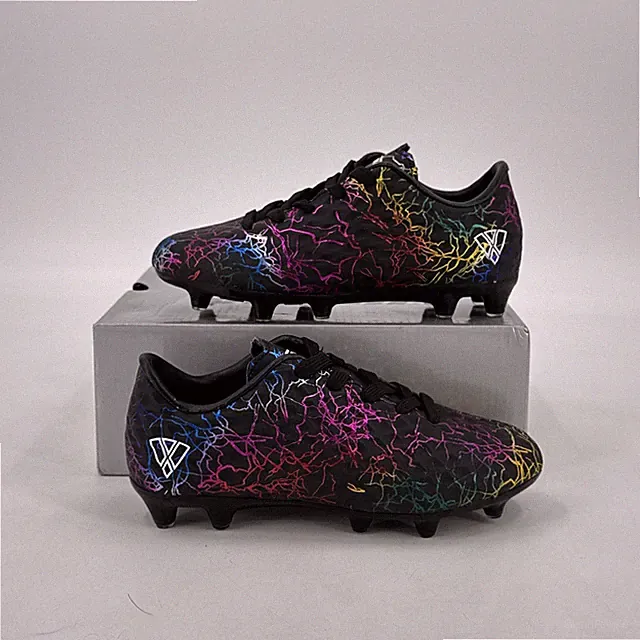 Vizari Kid's Zodiac JR FG Firm Ground Outdoor Soccer Cleats Black Size 12.5C