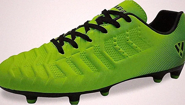 Vizari Laguna Kids Soccer Cleats, Lime Green/Black, Size 8 Toddler