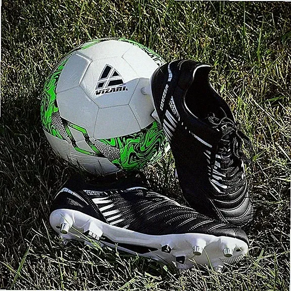 Vizari Men's Valencia Soft Ground Soccer, Size-12.5, Black