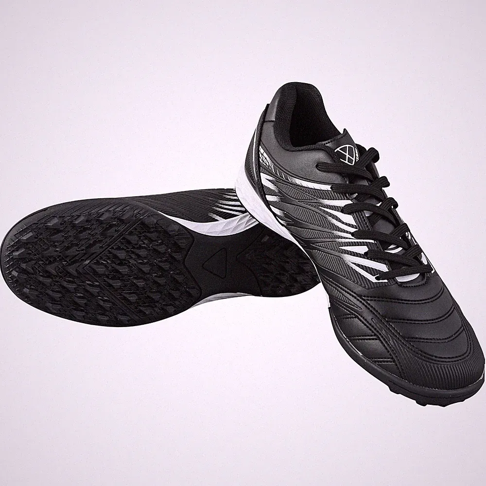 Vizari Men's 'Valencia' TF Turf Soccer Shoes (Black / White)