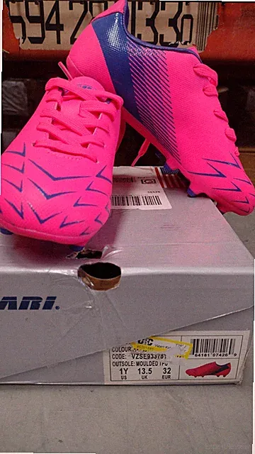 Vizari Ranger FG Soccer Cleats for Kids | Size Y-1 | VZSE93378Y-1