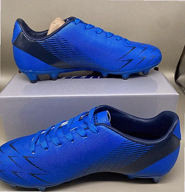 Vizari Ranger FG Youth Soccer Cleats Sz 5.5J Blue Black Kids Football Shoes NWB
