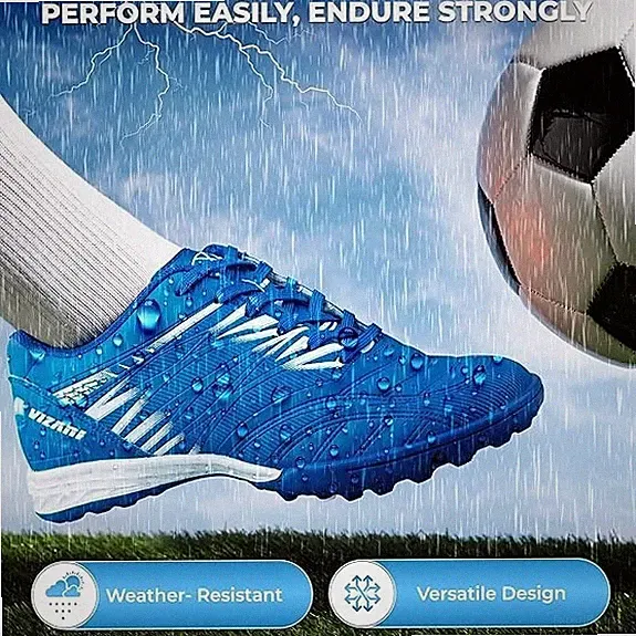 Vizari Santos Firm Ground Soccer Cleats, Black, Size-11 , VZSE93394M-11
