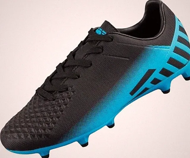 Vizari Santos Firm Ground Soccer Cleats, Size-10.5, Blue/black