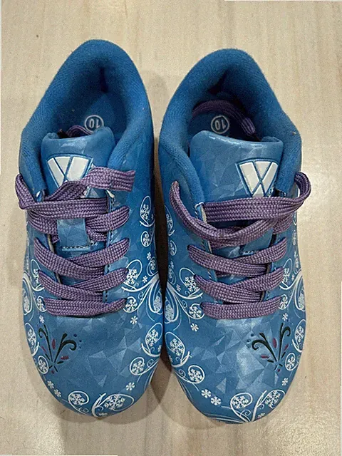 Vizari Soccer Cleats Blue And Purple Frozen Size 10c - New Never Worn
