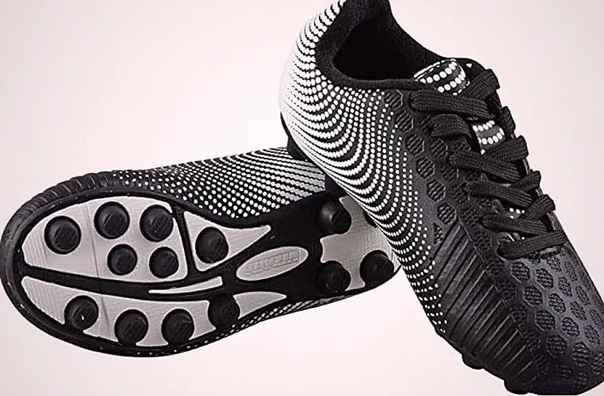 Vizari Stealth Firm Ground Soccer Cleats, Size-Youth-10.5, Black