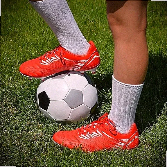 Vizari Valencia Adult Soccer Cleats, Men's-8, Red, VZSE93405M-8