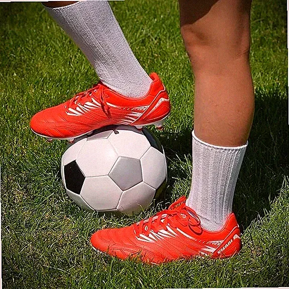 Vizari Valencia Adult Soccer Cleats, Red, Size-12, VZSE93405M-12