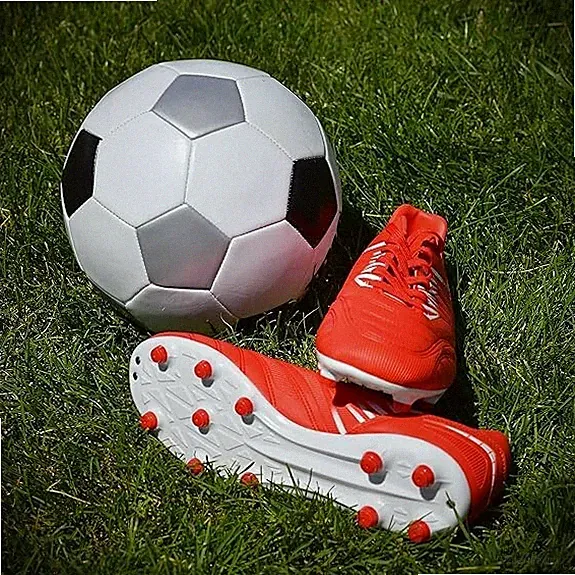 Vizari Valencia Adult Soccer Cleats, Red/White, Men's Size-9.5