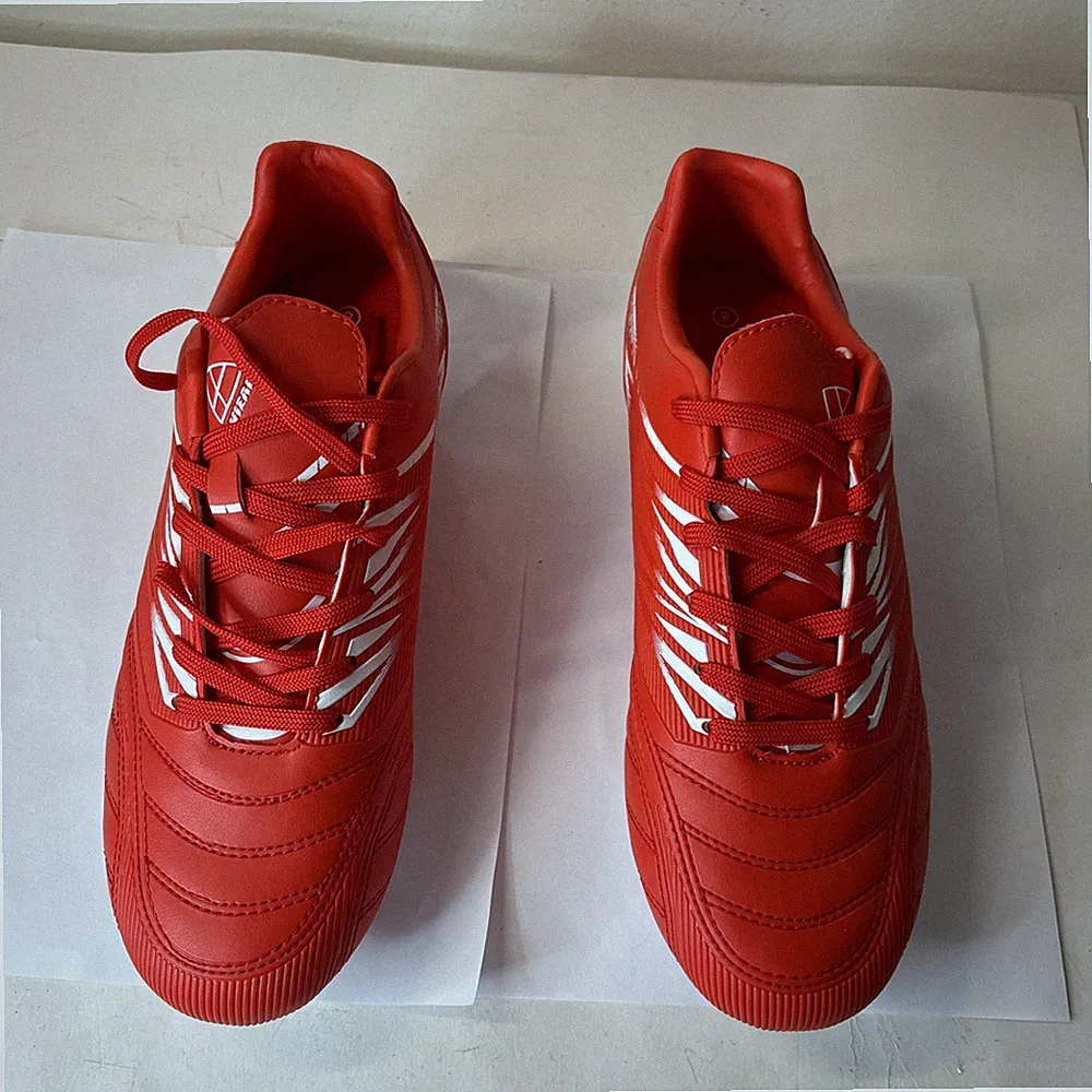 Vizari Valencia Soccer Cleats, Red/White, Men's Size-8