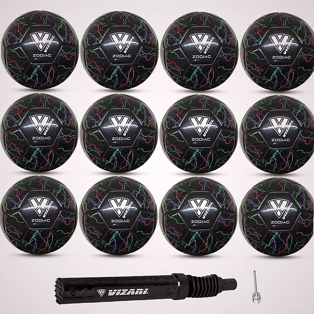 Vizari Zodiac Soccer Ball Youth, Adults, Boys, Girls, Kids Size 3,4,5 Durable