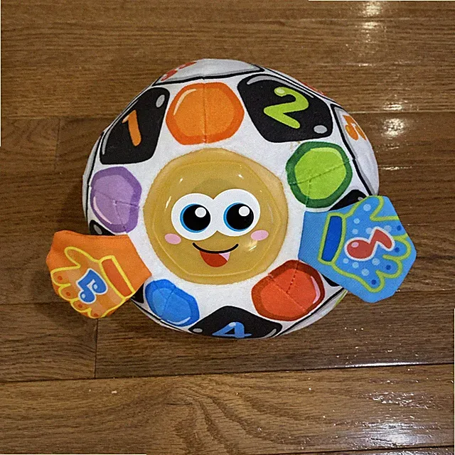 VTech Bright Lights Soccer Ball 6-36 Months Baby Toddler Toy, Tested & Working
