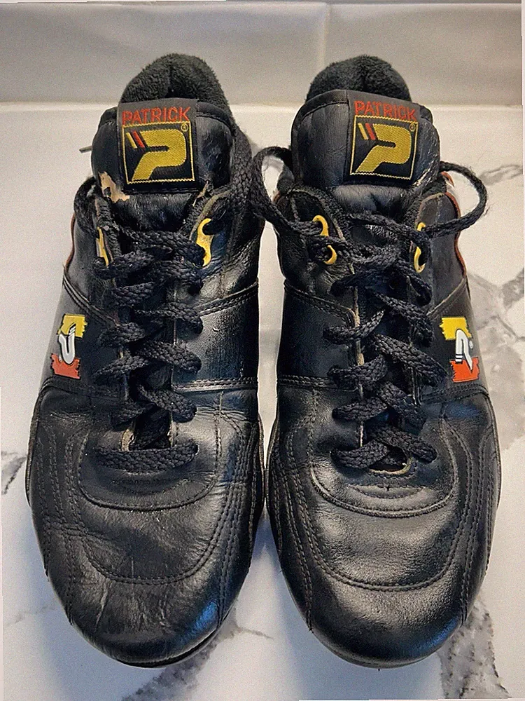VTG 90'S Patrick Andreas Brehme Soccer Cleats Football Boots Size 10.5 Germany