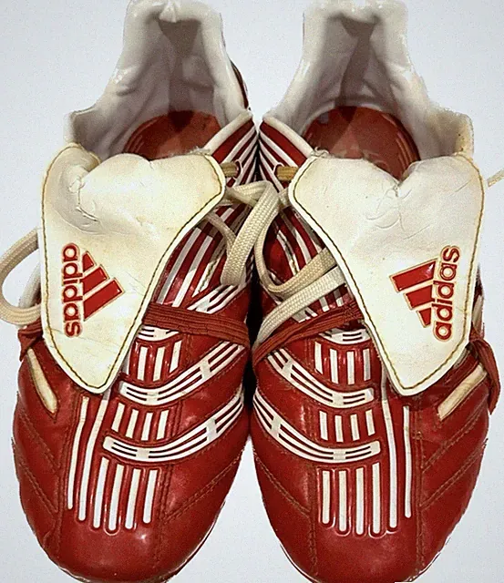 VTG ADIDAS PREDATOR ABSOLUTE SOCCER FOOTBALL SOFTBALL CLEAT CLEATS SHOES SZ: 5.5