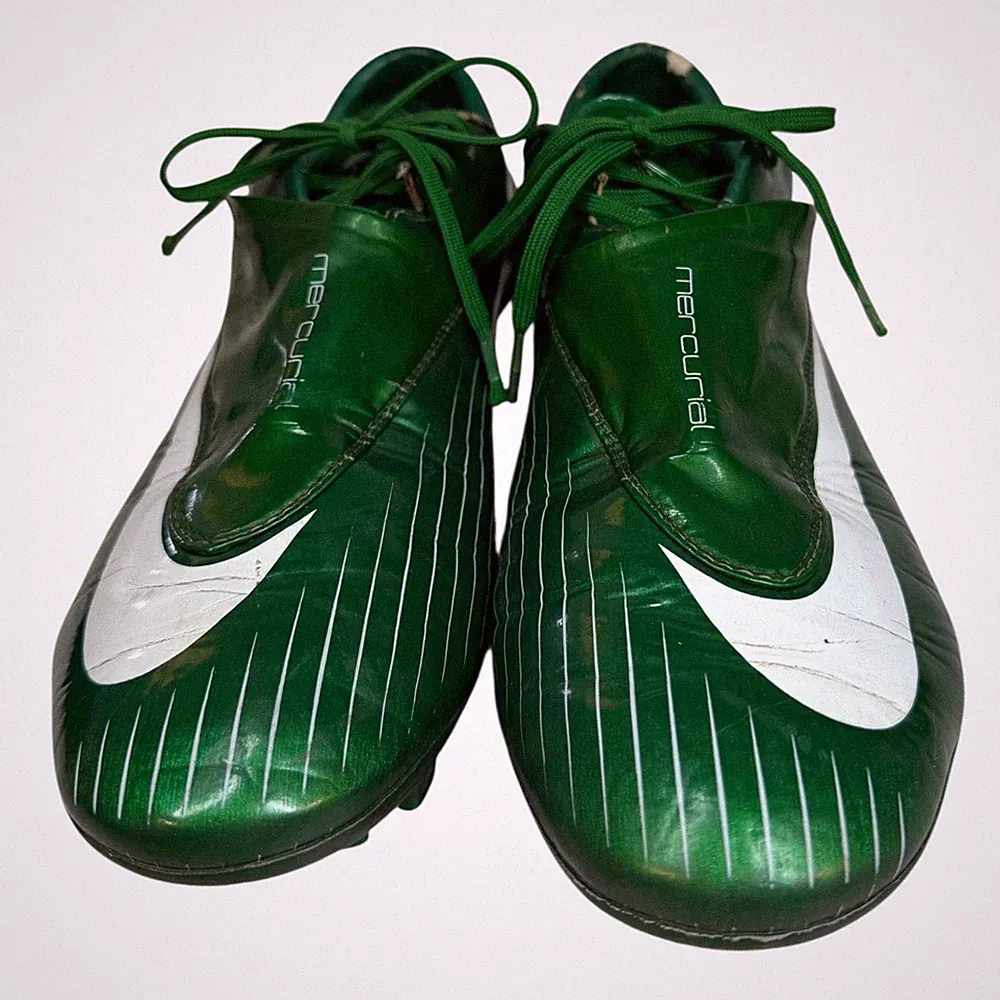 VTG Nike Mercurial Vapor IV Mens 10 Green Elite Italy Football Soccer Cleats
