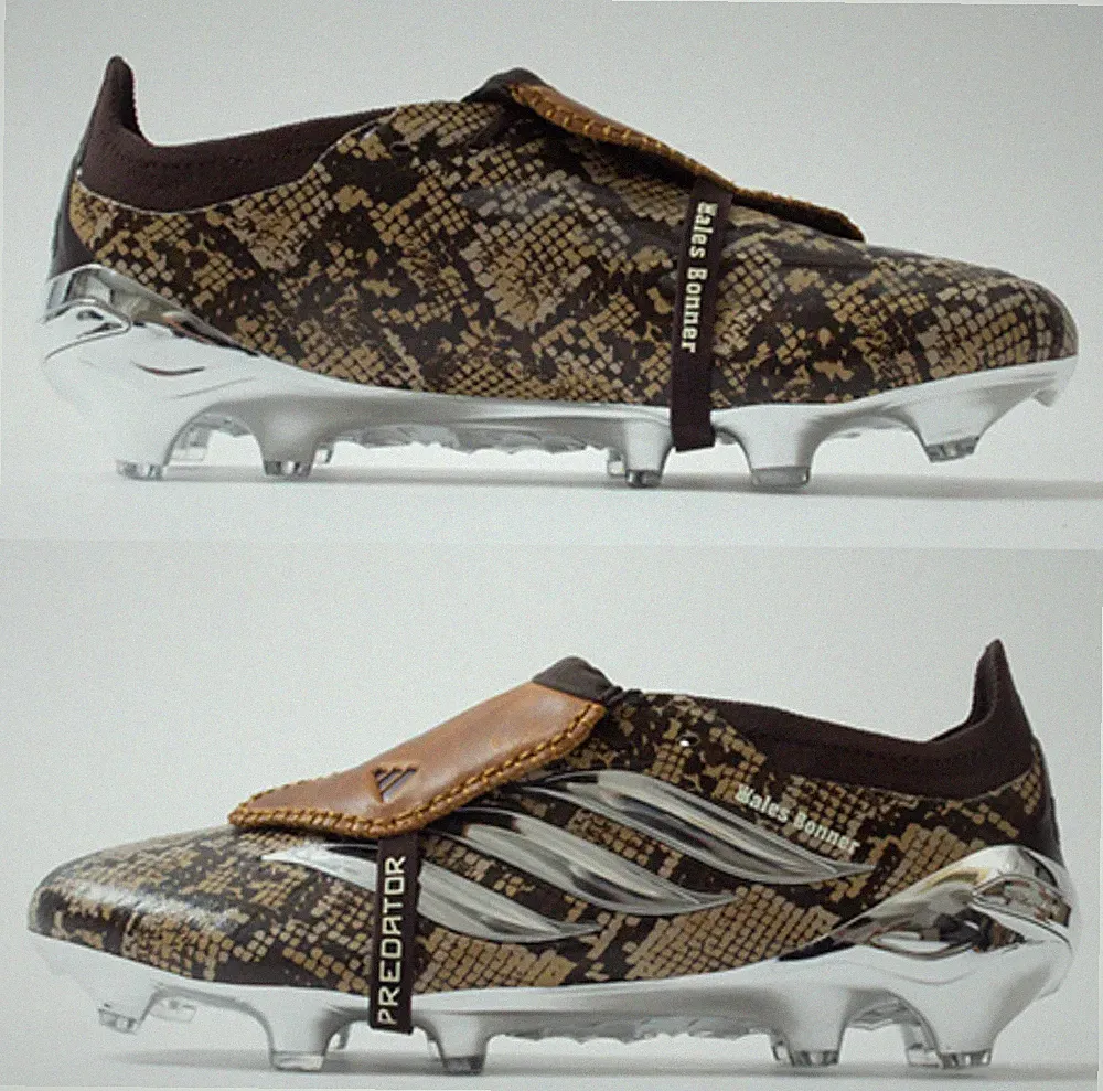 Wales Bonner PREDATOR ELITE Fold-Over Tongue Firm Ground Soccer Cleats Size 8 US