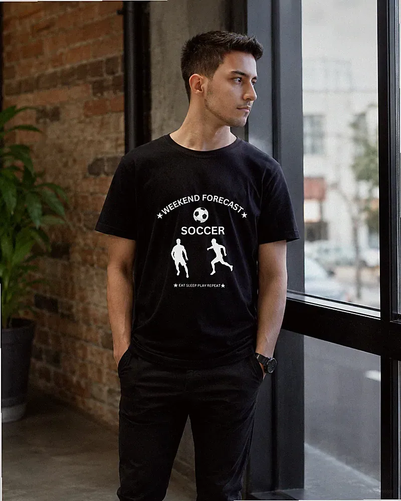casual soccer shirts for men women