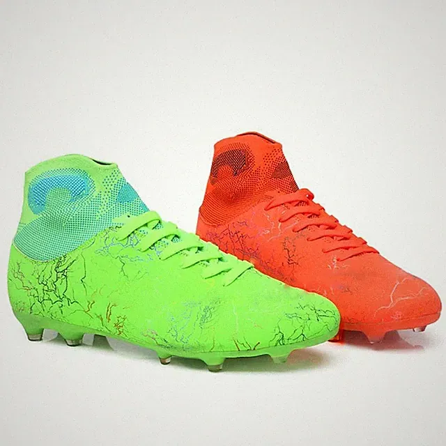 WELRUNG Men's Women's FG Cleats Training Athletic Non-Slip Long Studs High-To...