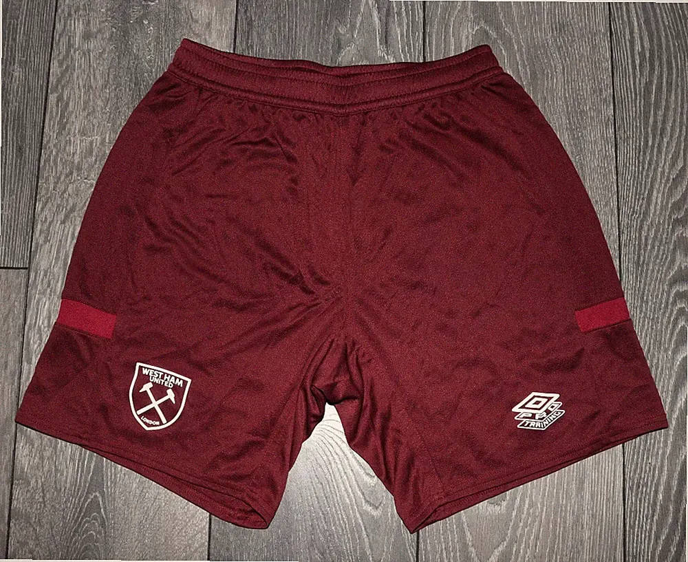 brown soccer shorts