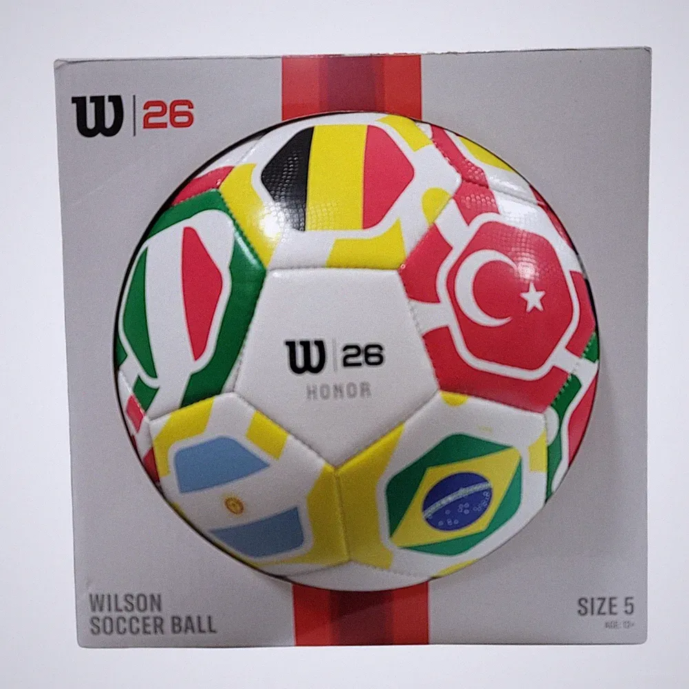 Wilson Honor Soccer Ball, Size 5, Multicolor