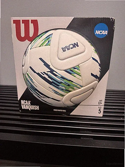 Wilson NCAA Vanquish Fused Match Soccer Ball Size 5 Brand New In Box White