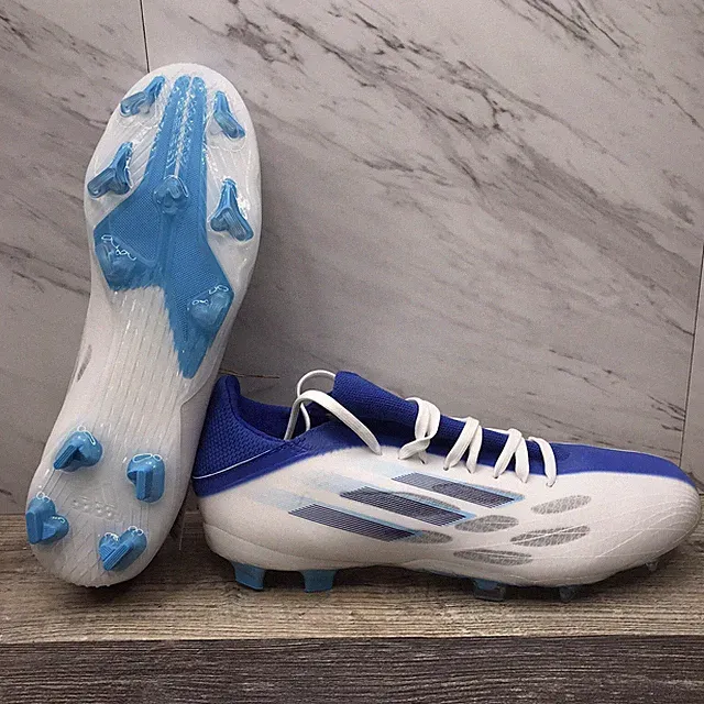 without box Adidas X Speedflow2 FG Soccer Cleats White Blue GW7474 Mens G1N