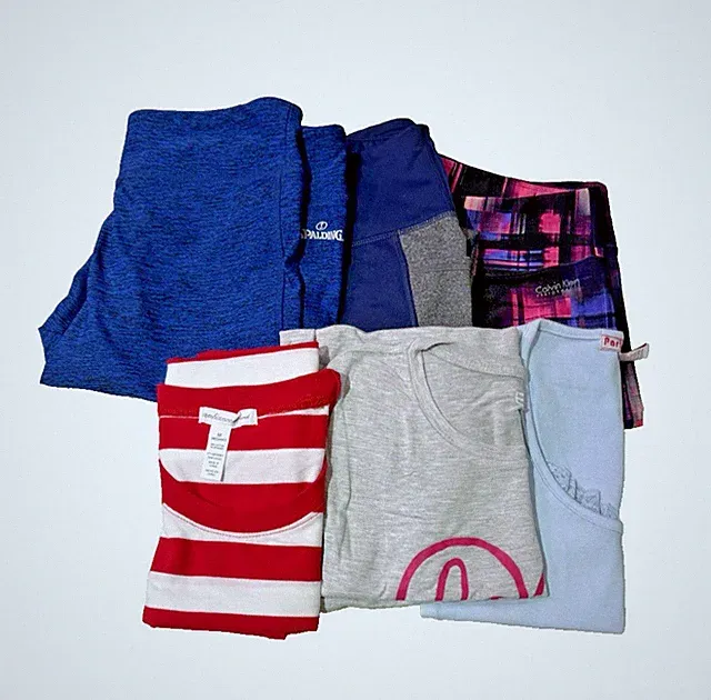 Women Activewear Casual Bundle Lot Size M Calvin Klein Spalding Avia Tops Pants