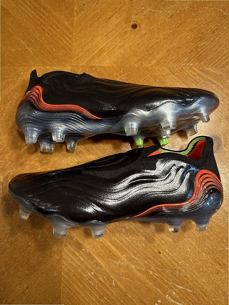 Women’s Adidas Copa Sense+ FG Black Red Soccer Cleats GW3608 Size 7 NEW