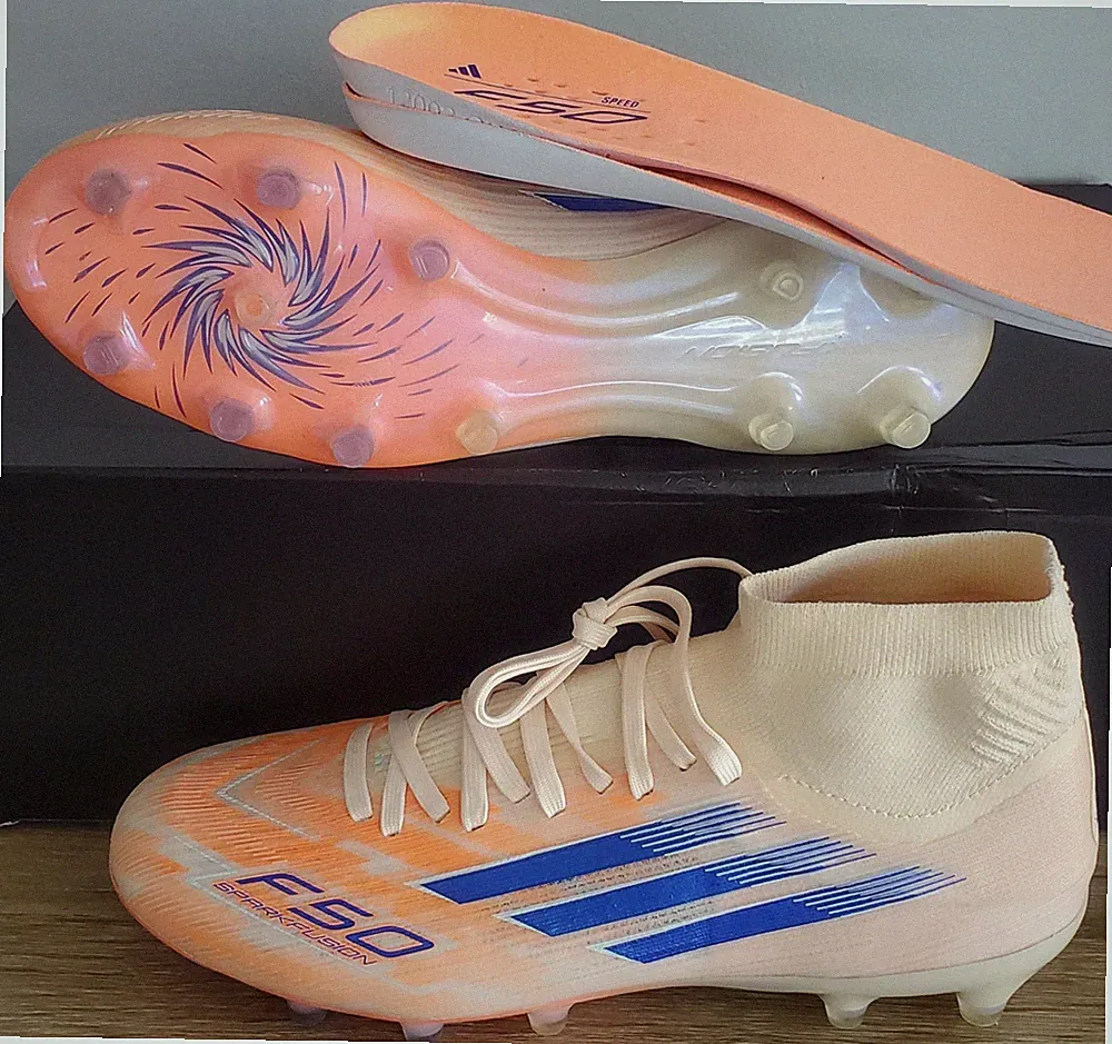 Women’s F50 Sparkfusion Pro Firm Ground/Artificial Grass Cleats JH7690 Size:6