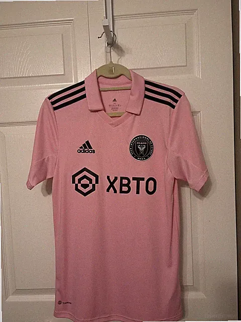 women's Inter Miami CF 22/23 Home Jersey Pink JE9708 Soccer Size L