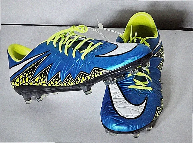***Womens Hypervenom Phatal 2 FG (Blue Lagoon) Futbol/Soccer Cleats (Sizes Vary)