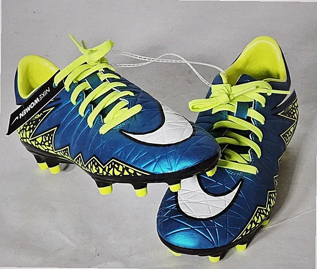 ***Womens Nike Hypervenom Phelon II FG (744946-400) Blue Lagoon Soccer Cleats***