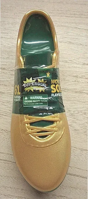 WORLD CUP 2026 Supergoal World's Best Soccer Player Mini Collectible Gold Cleat