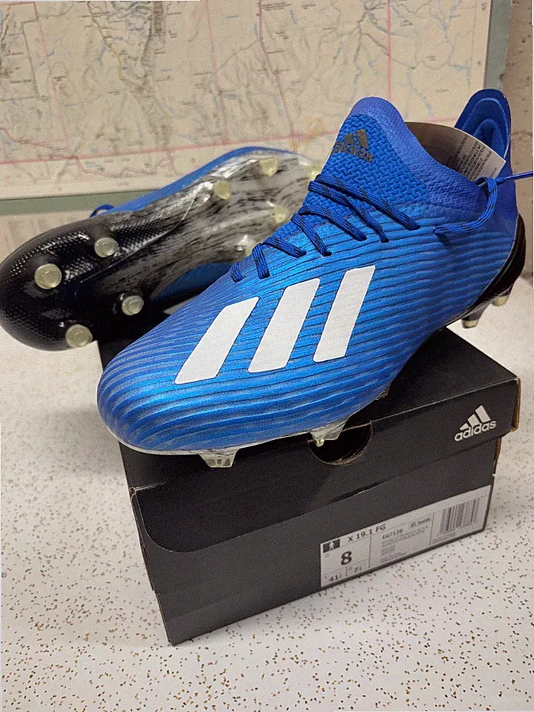 X19.1 FG Adidas Soccer Cleats size 8 EG7126 NIB RARE