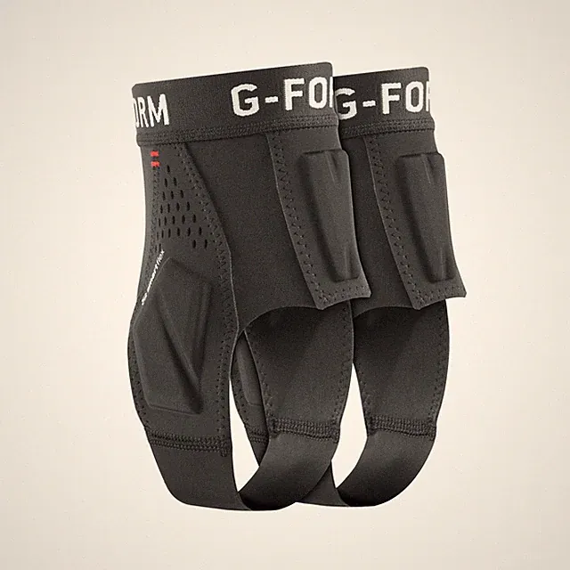 X4 Ankle Guards, Black, Youth O/S