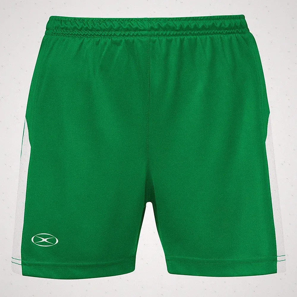 Xara Adult Mens 2060 Victoria Large Kelly Green White Soccer Shorts NWT