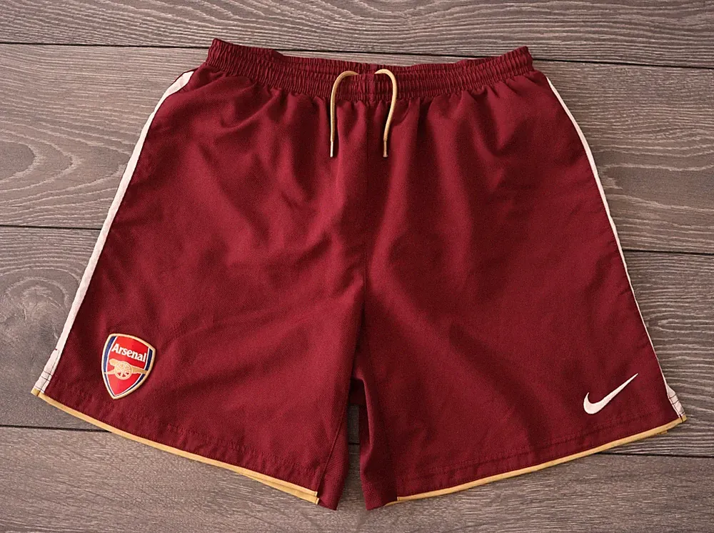 YOUNG 13-15Y XL 158-170 VINTAGE ARSENAL 2007-2008 AWAY FOOTBALL SOCCER SHORTS
