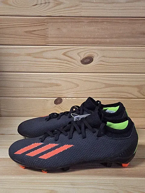 Youth Adidas X Speedportal.3 FG J Soccer Cleats 'Black' / GW8462 / Size 5.5