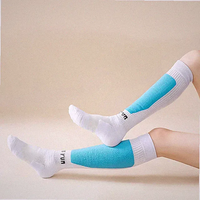 Youth Adults Compression Socks Quick-Dry Calf Socks for Soccer Baseball Running