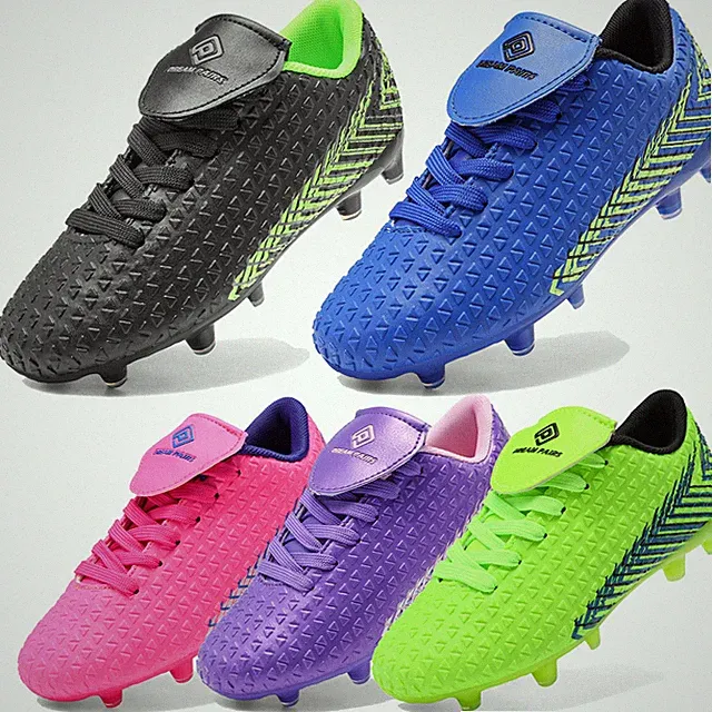Youth Boys Girls Soccer Shoes Lightweight Soccer Cleats Training Football Shoes