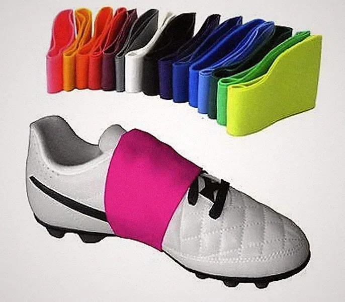 black soccer cleat shoe laces