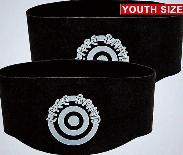 Youth Lace Bands Soccer Cleat Lace Protector, Youth Size