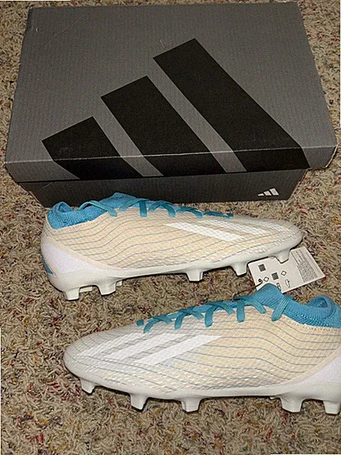 Youth Size 5.5 White Adidas X Speedportal.3 FG Parley Soccer Cleats ID9326