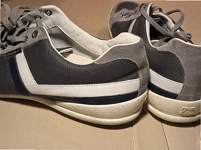 Zegna Sport Leather Suede Turf Golf Shoes Spikeless Hybrid Sneaker Indoor Soccer