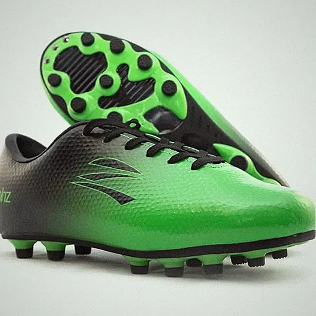 Zephz Wide Traxx Lime Green/Black Soccer Cleats