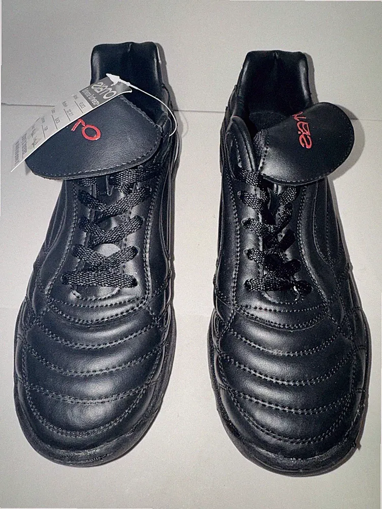 ZIATO EXTREME TURF CLEATS VELOCE #DSC-017 BLACK MEN'S 10.5 EU 43.5 SOCCER SHOES